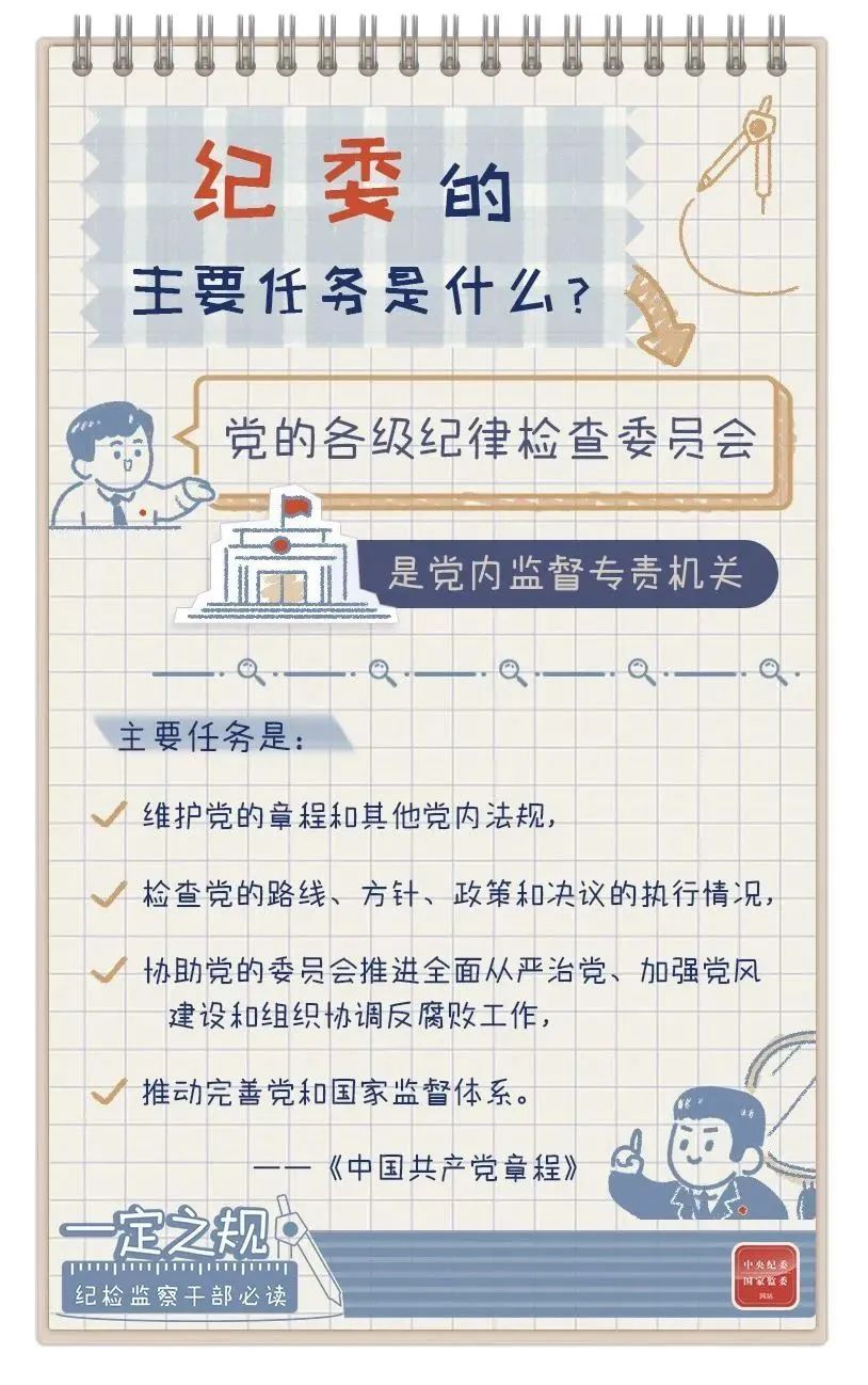 一定之规：纪委的主要任务是什么？